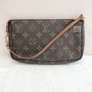 SOLD LOUIS VUITTON Monogram Pochette Accessories